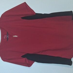 Cherokee Iflex XL Scrub Set + Infinity L Scrub Mix And Match Red, Black And Gray